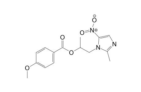 1-(2'-Methyl-5'-nitro-1'H-imidazol-1'-yl)propan-2-yl-4"-methoxybenzoate