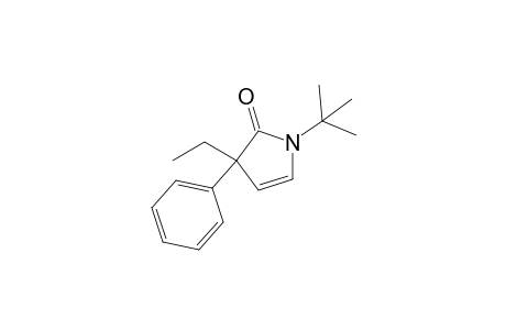 N-(tert-Butyl)-3-ethyl-3-phenyl-1,3-dihydropyrrol-2-one