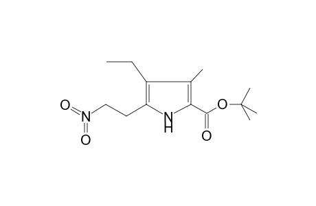 tert-butyl 4-ethyl-3-methyl-5-(2-nitroethyl)-1H-pyrrole-2-carboxylate