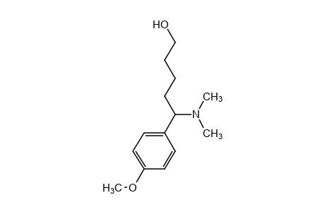 5-(dimethylamino)-5-(p-methoxyphenyl)-1-pentanol