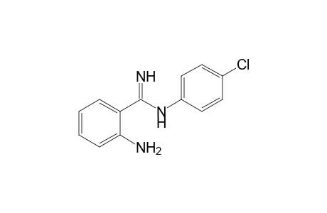 (Z)-2-Amino-N-(4-chlorophenyl)benzamidine