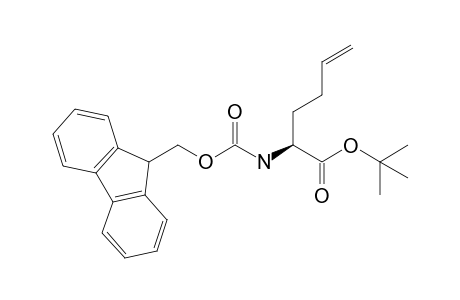 (2S)-2-(9H-Fluoren-9-ylmethoxycarbonylamino)hex-5-enoic acid tert-butyl ester