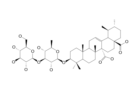 QUINOVIC-ACID-3-BETA-O-[BETA-D-QUINOVOPYRANOSYL-(1->3)-ALPHA-L-RHAMNOPYRANOSIDE]