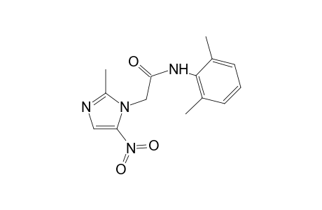 N-(2,6-Dimethylphenyl)-2-(2-methyl-5-nitro-1H-imidazol-1-yl)acetamide