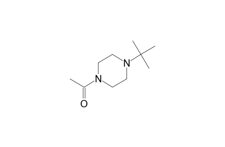 1-Tert-butylpiperazine, N-acetyl