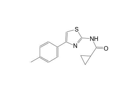 N-[4-(4-methylphenyl)-1,3-thiazol-2-yl]cyclopropanecarboxamide