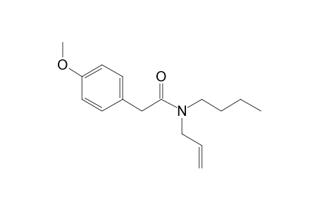 Acetamide, N-allyl-N-butyl-2-(4-methoxyphenyl)-