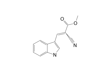 METHYL-(E)-2-CYANO-3-(1H-INDOL-3-YL)-ACRYLATE