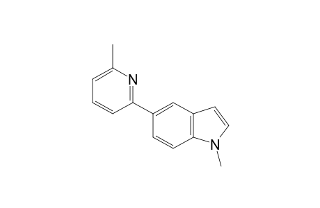 1-Methyl-5-(6-methylpyridin-2-yl)-1H-indole