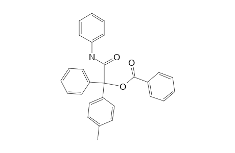 Benzeneacetamide, .alpha.-(benzoyloxy)-N-(4-methylphenyl)-.alpha.-phenyl-