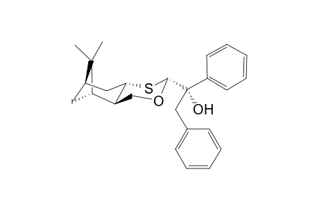 (1S,2R,5R,7S,9R)-5-[(1'S)-1'-Hydroxy-1',2'-diphenyl-1'-ethyl)]-10,10-dimethyl-4-oxa-6-thiatricyclo[7.1.1.0(2,7)]undecane