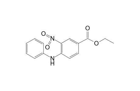 4-anilino-3-nitrobenzoic acid, ethyl ester