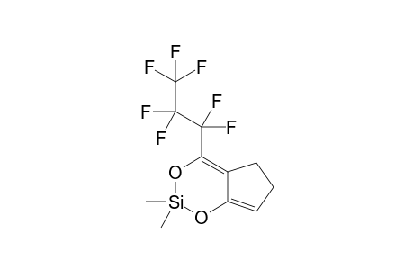 7-PERFLUOROPROPYL-1,2-DIHYDRO-5,5-DIMETHYL-4,6-DIOXA-5-SILAINDENE