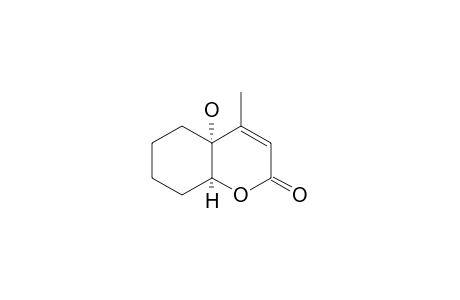 (4aR,8aS)-4a-hydroxy-4-methyl-6,7,8,8a-tetrahydro-5H-chromen-2-one