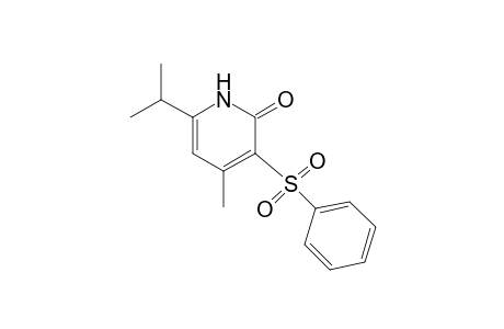 4-METHYL-6-ISOPROPYL-3-PHENYLSULFONYL-2(1H)-PYRIDONE