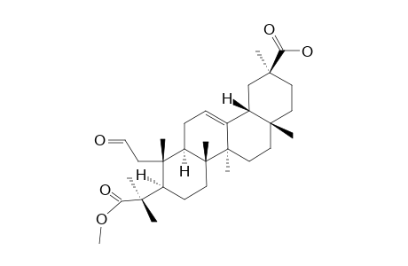 DILLENIC-ACID-D;2,3-SECO-2-OXOOLEAN-12-EN-3-METHYLESTER-30-OIC-ACID