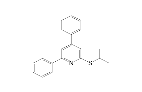 Pyridine, 2-[(1-methylethyl)thio]-4,6-diphenyl-