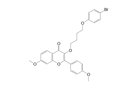 3-[4-(p-bromophenoxy)butoxy]-4',7-dimethoxyflavone