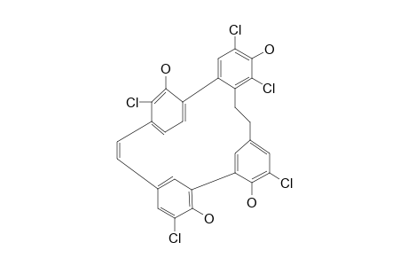 BAZZANIN-P;2,10,12,6',10'-PENTACHLOROISOPLAGIOCHIN-C