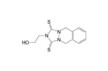 2-(2-hydroxyethyl)-5,10-dihydro-[1,2,4]triazolo[1,2-b]phthalazine-1,3-dithione