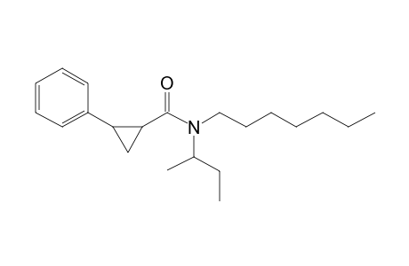 Cyclopropanecarboxamide, 2-phenyl-N-(2-butyl)-N-heptyl-