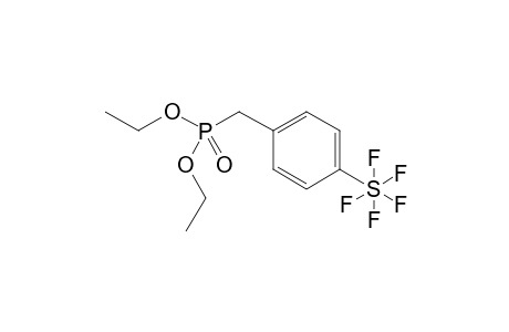 Diethyl 4-(pentafluorosulfanyl)benzylphosphonate