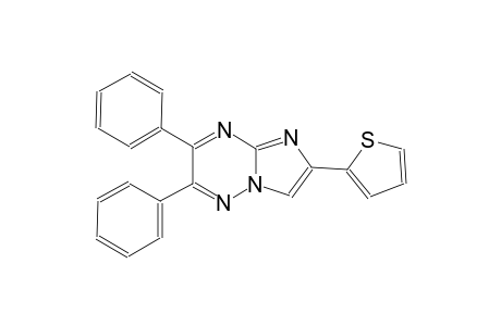 2,3-Diphenyl-6-(2-thienyl)imidazo[1,2-b][1,2,4]triazine