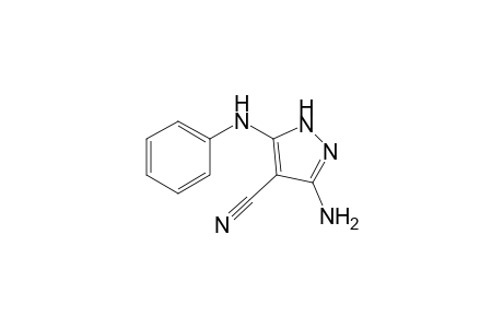 3-Amino-5-(N-phenylamino)-1H-pyrazole-4-carbonitrile