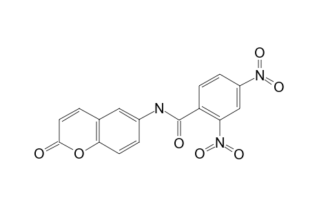 2,4-Dinitro-N-(2-oxo-2H-chromen-6-yl)benzamide