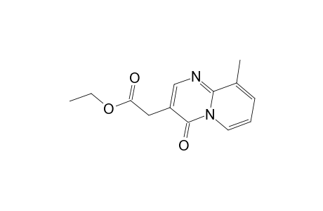 4H-Pyrido[1,2-a]pyrimidine-3-acetic acid, 9-methyl-4-oxo-, ethyl ester