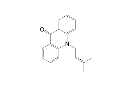 10-(3-Methyl-2-butenyl)-9(10H)-acridinone