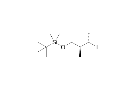 tert-butyl-[(2S,3S)-3-iodo-2-methyl-butoxy]-dimethyl-silane