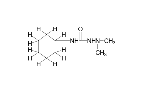 4-cyclohexyl-1,1-dimethylsemicarbazide