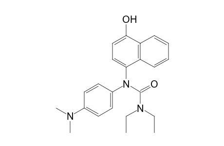 Urea, N-[4-(dimethylamino)phenyl]-N',N'-diethyl-N-(4-hydroxy-1-naphthalenyl)-