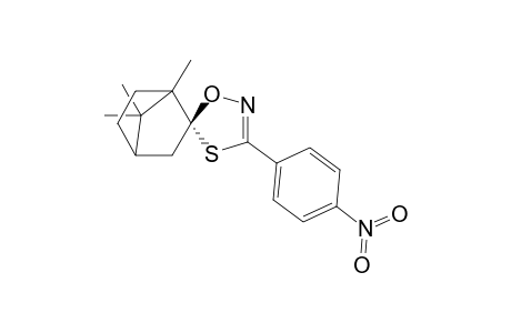 (5R)-4,5-Dihydro-3-(4"-nitrophenyl)-spiro[1,4,2-oxathiazole]-5,2'-camphane