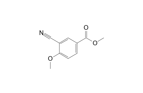 3-cyano-p-anisic acid, methyl ester
