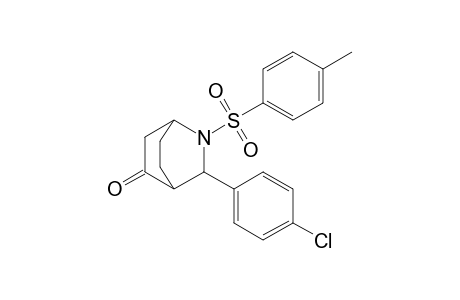 endo-3-(4-Chlorophenyl)-2-(4-tolylsulfonyl)-2-azabicyclo[2.2.2]octan-5-one