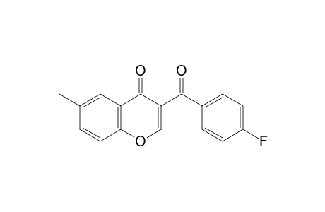 3-(4-fluorobenzoyl)-6-methyl-4H-chromen-4-one