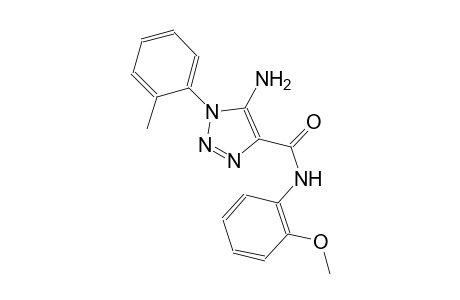 1H-1,2,3-triazole-4-carboxamide, 5-amino-N-(2-methoxyphenyl)-1-(2-methylphenyl)-