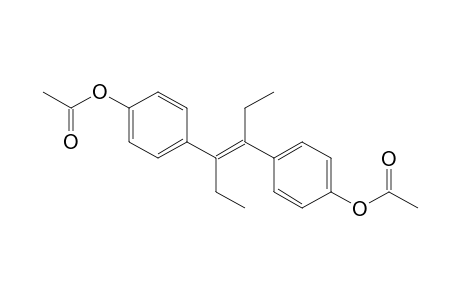 alpha,alpha'-Diethyl-4,4'-stilbenediol, diacetate