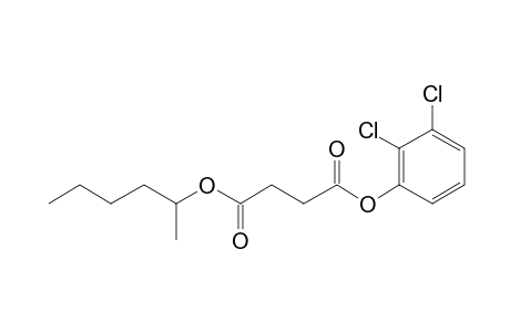 Succinic acid, 2,3-dichlorophenyl 2-hexyl ester