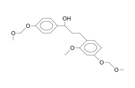 1-[4-(Methoxymethoxy)-phenyl]-3-[2-methoxy-4-(methoxymethoxy)-phenyl]-propan-1-ol