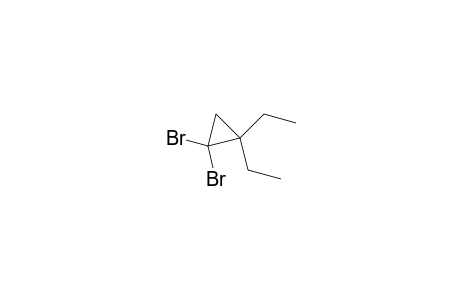 Cyclopropane, 1,1-dibromo-2,2-diethyl-