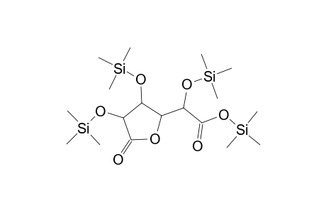 Saccharic acid, .gamma.-lactone, tetra-TMS