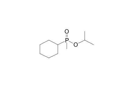 Cyclohexylmethylphosphinic acid, isopropyl ester