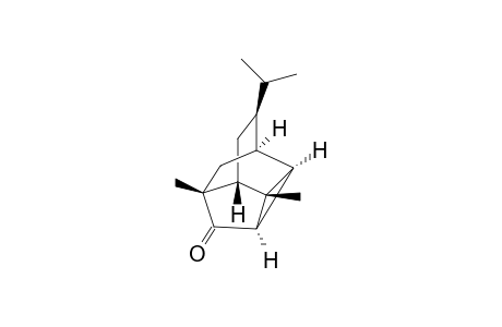 (-)-(1R,2S,3R,4S,6R,8S,9S)-9-Isopropyl-2,6,dimethyltetracyclo[4.4.0.0(2,4)0(3,8)]decan-5-one