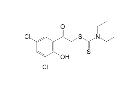 3',5'-dichloro-2'-hydroxy-2-mercaptoacetophenone, 2-(diethyldithiocarbamate)