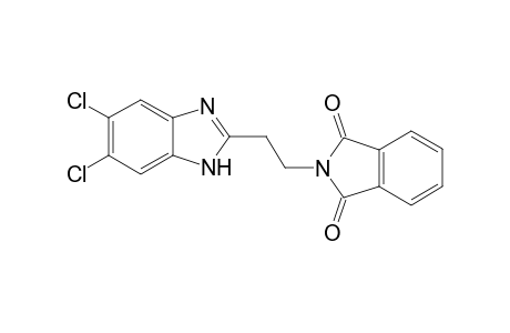 2-[2'-(5",6"-Dichloro-1H-benzoimidazol-2"-yl)ethyl]-isoindole-1,3-dione