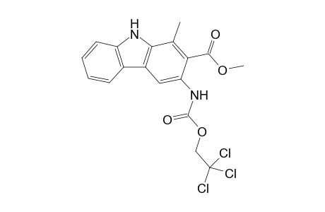 Methyl 3-[(2,2,2-trichloroethoxycarbonyl)amino]-1-methyl-9H-carbazole-2-carboxylate