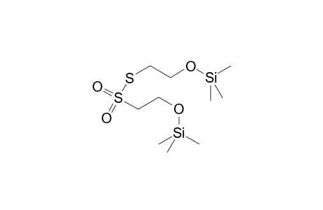 S-(2-[(Trimethylsilyl)oxy]ethyl) 2-[(trimethylsilyl)oxy]ethanesulfonothioate